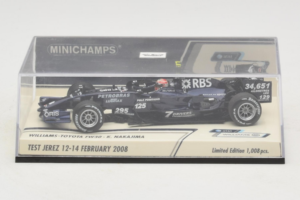 Williams FW30 Toyota #8 K. Nakajima Test Jerez Feb 2008 Minichamps 1:43 400080208 Diecast — photo 4 of 5