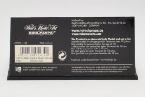 Dallara F301 Mugen Honda T. Sato Macau GP Winner 2001 Minichamps 1:43 518014306 Diecast — photo 4 of 5