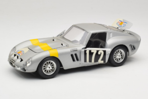 Ferrari 250 GTO #172 L. Bianchi / G. Berger Tour de France 1962 Silver Limited Edition Bburago 1:18 3011-S1 Diecast — photo 2 of 8