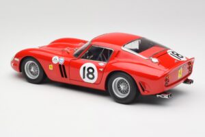 Ferrari 250 GTO #18 P. Rodriguez Daytona Continental 3 Hours Winner 1963 Kyosho 1:18 08438F Diecast — photo 7 of 8