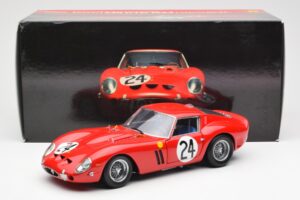 Ferrari 250 GTO #24 J. Blaton / G. Langlois 2nd 24 Hours of Le Mans 1963 Kyosho 1:18 08432C Diecast — photo 8 of 8