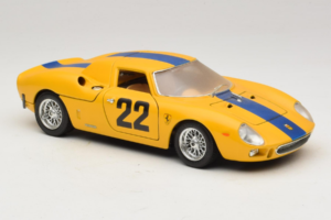 Ferrari 250 LM #22 Yellow 1965 Bburago 1:18 3333-Y1 Diecast — photo 6 of 8