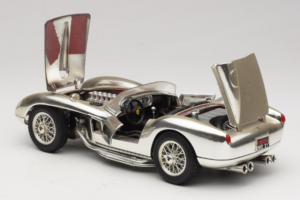 Ferrari 250 Testa Rossa Chrome Silver Bburago 1:18 3007-C1 Diecast — photo 5 of 8
