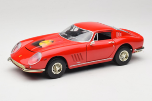 Ferrari 275 GTB/4 Red With Palm on the Hood ERTL 1:18 7483-P1 Diecast