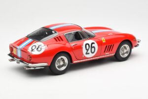 Ferrari 275 GTB Competizione #26 G. Biscaldi / A. de Bourbon Team Hugus 24 Hours of Le Mans 1966 CMC 1:18 M-199 Diecast — photo 2 of 6