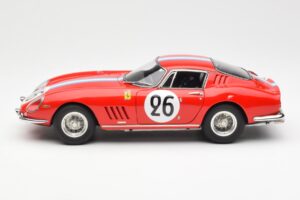 Ferrari 275 GTB Competizione #26 G. Biscaldi / A. de Bourbon Team Hugus 24 Hours of Le Mans 1966 CMC 1:18 M-199 Diecast — photo 3 of 6