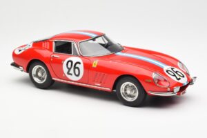 Ferrari 275 GTB Competizione #26 G. Biscaldi / A. de Bourbon Team Hugus 24 Hours of Le Mans 1966 CMC 1:18 M-199 Diecast — photo 4 of 6