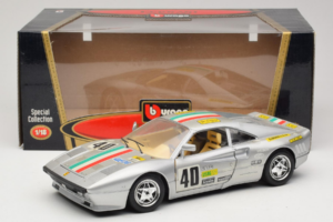 Ferrari 288 GTO #40 Silver 1984 Bburago 1:18 3027-S1 Diecast — photo 8 of 8