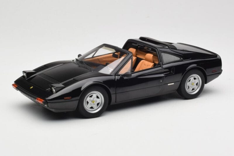Ferrari 308 GTS Black Hot Wheels 1:18 P9899 Diecast