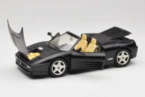 Ferrari 348 Spider Black With Silver Wheels Mira 1:18 6918 Diecast — photo 2 of 8