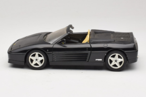 Ferrari 348 Spider Black With Silver Wheels Mira 1:18 6918 Diecast — photo 4 of 8