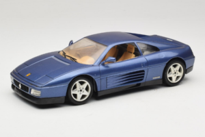 Ferrari 348tb Dark Blue Metallic Bburago 1:18 3039-B1 Diecast