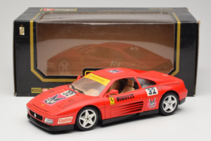 Ferrari 348 TB #32 Pirelli Red 1989 Bburago 1:18 3039-P1 Diecast — photo 8 of 8