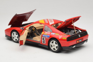Ferrari 348 TB #5 Monroe Red 1989 Bburago 1:18 3039-M1 Diecast — photo 5 of 8