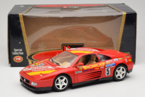 Ferrari 348 TB #5 Monroe Red 1989 Bburago 1:18 3039-M1 Diecast — photo 8 of 8