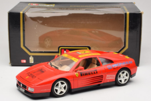 Ferrari 348tb Pirelli Red Bburago 1:18 3039-P2 Diecast — photo 8 of 8