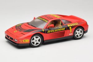 Ferrari 348 ts Evoluzione #1 Red Mira 1:18 6112 Diecast