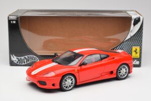 Ferrari 360 Challenge Stradale Red Hot Wheels 1:18 C0407 Diecast — photo 8 of 8