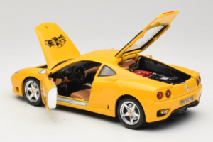 Ferrari 360 Modena 25 Jahre FMC Yellow Bburago 1:18 3358-Y1 Diecast — photo 5 of 8