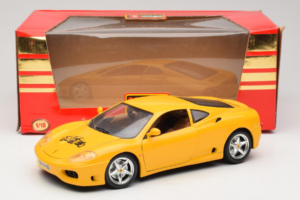 Ferrari 360 Modena 25 Jahre FMC Yellow Bburago 1:18 3358-Y1 Diecast — photo 8 of 8