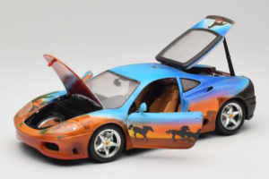 Ferrari 360 Modena Bracio Gotz Running Horses Livery Bburago 1:18 3358-B1 Diecast — photo 2 of 8