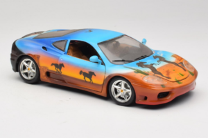 Ferrari 360 Modena Bracio Gotz Running Horses Livery Bburago 1:18 3358-B1 Diecast — photo 6 of 8