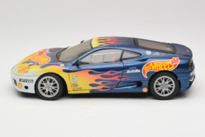 Ferrari 360 Modena Challenge #5 Hot Wheels Purple Fire Livery 1999 Bburago 1:18 29619 Diecast — photo 4 of 8