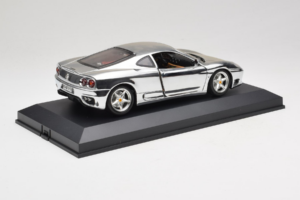 Ferrari 360 Modena Chrome Silver Limited Edition Exclusive Cars 1:18 EC004 Diecast — photo 4 of 9
