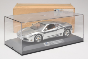 Ferrari 360 Modena Chrome Silver Limited Edition Exclusive Cars 1:18 EC004 Diecast — photo 9 of 9