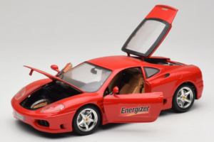 Ferrari 360 Modena Energizer Red Bburago 1:18 3358-P3 Diecast — photo 2 of 8