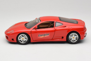 Ferrari 360 Modena Energizer Red Bburago 1:18 3358-P3 Diecast — photo 4 of 8