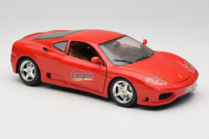 Ferrari 360 Modena Energizer Red Bburago 1:18 3358-P3 Diecast — photo 6 of 8