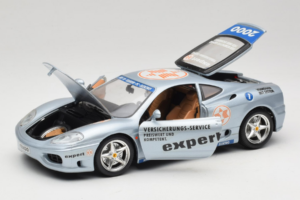 Ferrari 360 Modena Expert #1 Silver Bburago 1:18 3348-S1 Diecast — photo 2 of 8