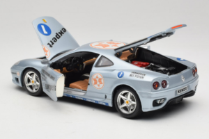 Ferrari 360 Modena Expert #1 Silver Bburago 1:18 3348-S1 Diecast — photo 5 of 8