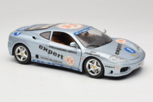 Ferrari 360 Modena Expert #1 Silver Bburago 1:18 3348-S1 Diecast — photo 6 of 8