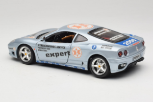 Ferrari 360 Modena Expert #1 Silver Bburago 1:18 3348-S1 Diecast — photo 7 of 8