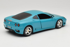 Ferrari 360 Modena Migros Limited Edition 333 pcs Blue Bburago 1:18 3358-G1 Diecast — photo 3 of 8