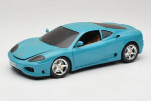 Ferrari 360 Modena Migros Limited Edition 333 pcs Blue Bburago 1:18 3358-G1 Diecast