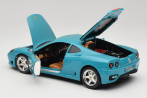 Ferrari 360 Modena Migros Limited Edition 333 pcs Blue Bburago 1:18 3358-G1 Diecast — photo 5 of 8