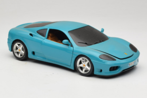 Ferrari 360 Modena Migros Limited Edition 333 pcs Blue Bburago 1:18 3358-G1 Diecast — photo 6 of 8