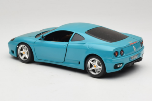 Ferrari 360 Modena Migros Limited Edition 333 pcs Blue Bburago 1:18 3358-G1 Diecast — photo 7 of 8