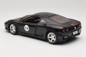 Ferrari 360 Modena #14 Black Limited Edition Bburago 1:18 3368-B1 Diecast — photo 7 of 8