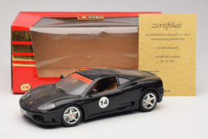 Ferrari 360 Modena #14 Black Limited Edition Bburago 1:18 3368-B1 Diecast — photo 8 of 8