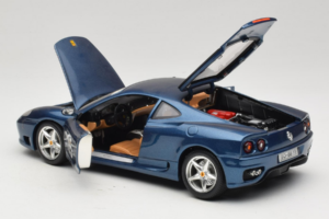 Ferrari 360 Modena #15 Limited Edition Blue Metallic Bburago 1:18 3358-F1 Diecast — photo 5 of 8