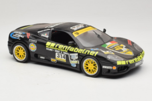 Ferrari 360 Modena Rentabel #314 Gagliardi Black Bburago 1:18 3378-B1 Diecast — photo 6 of 8