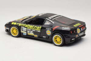 Ferrari 360 Modena Rentabel #314 Gagliardi Black Bburago 1:18 3378-B1 Diecast — photo 7 of 8