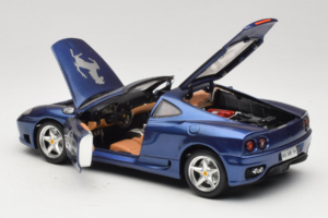 Ferrari 360 Modena Targa Limited Edition 333 pcs Purple Metallic Bburago 1:18 3348-F1 Diecast — photo 5 of 8
