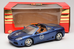 Ferrari 360 Modena Targa Limited Edition 333 pcs Purple Metallic Bburago 1:18 3348-F1 Diecast — photo 8 of 8
