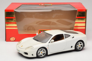 Ferrari 360 Modena White Bburago 1:18 3368-W1 Diecast — photo 8 of 8