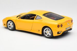 Ferrari 360 Modena Yellow Bburago 1:18 3368 Diecast — photo 7 of 8